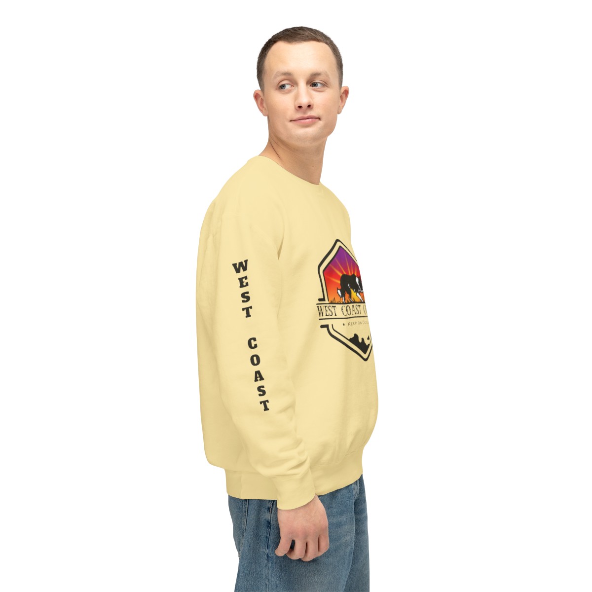 Unisex Lightweight Crewneck Sweatshirt - Image 41