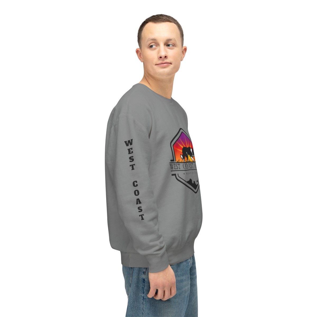 Unisex Lightweight Crewneck Sweatshirt - Image 57