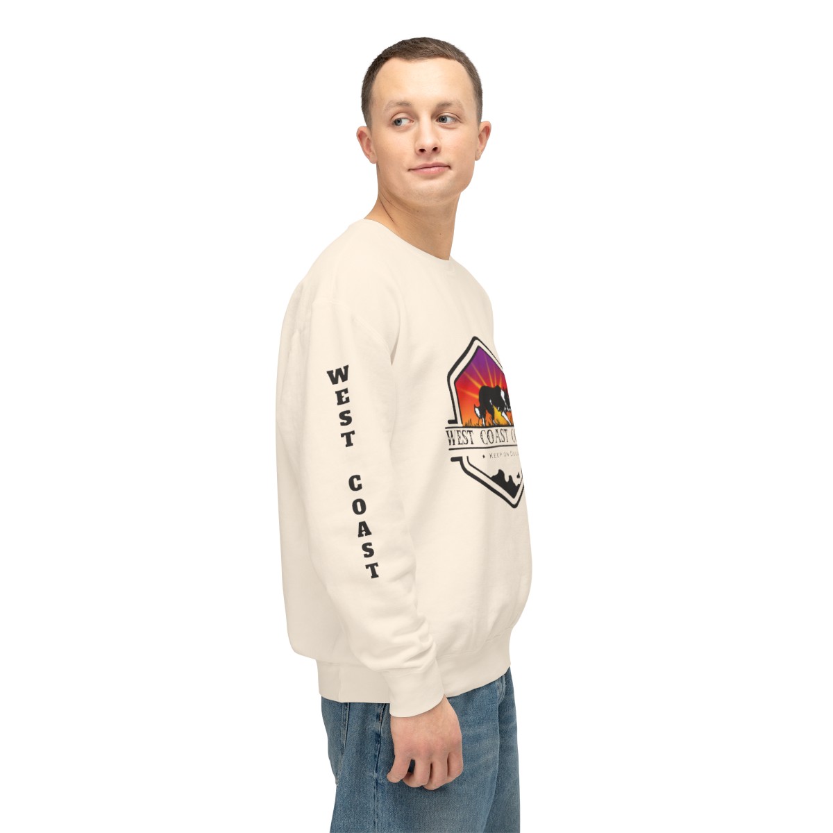 Unisex Lightweight Crewneck Sweatshirt - Image 17