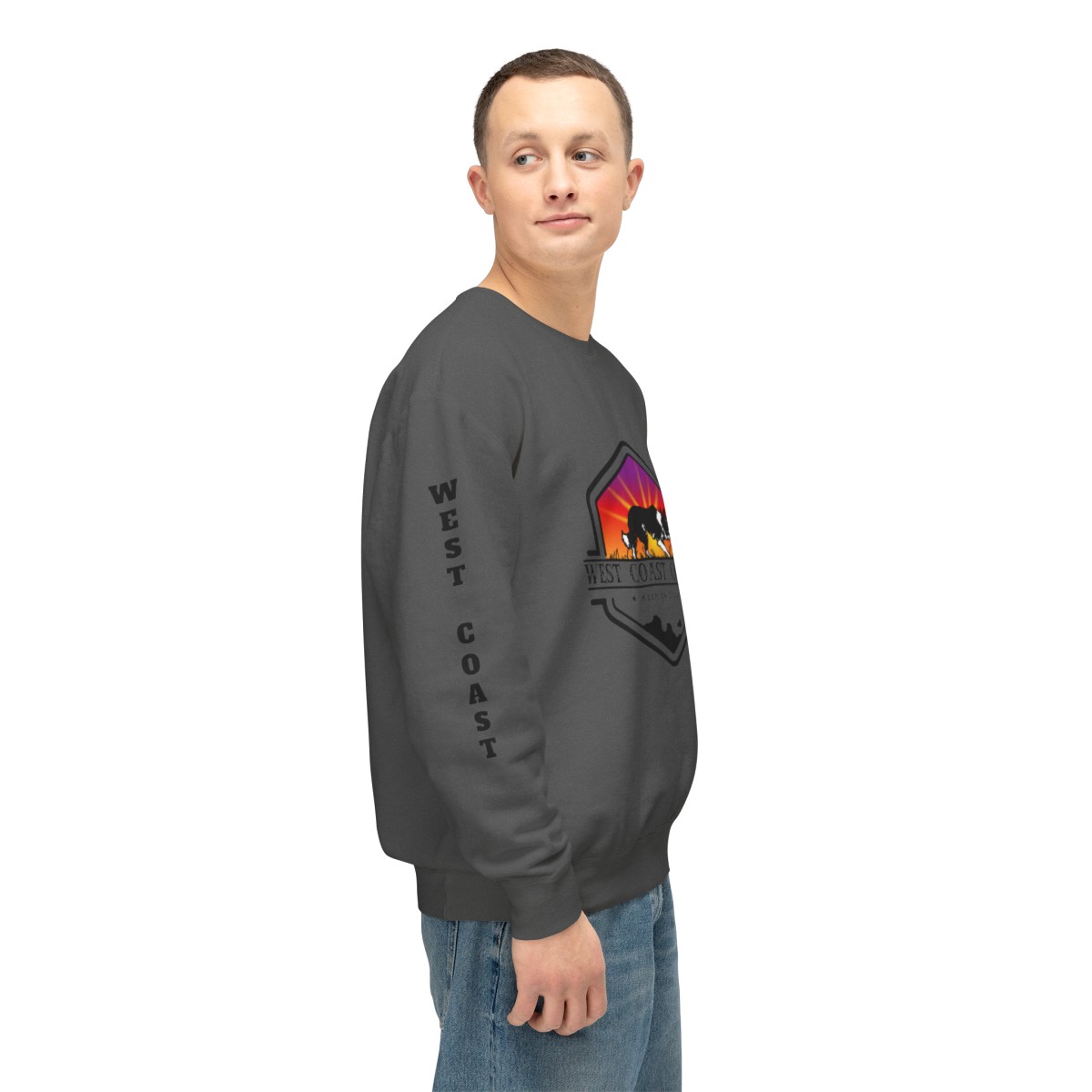 Unisex Lightweight Crewneck Sweatshirt - Image 49