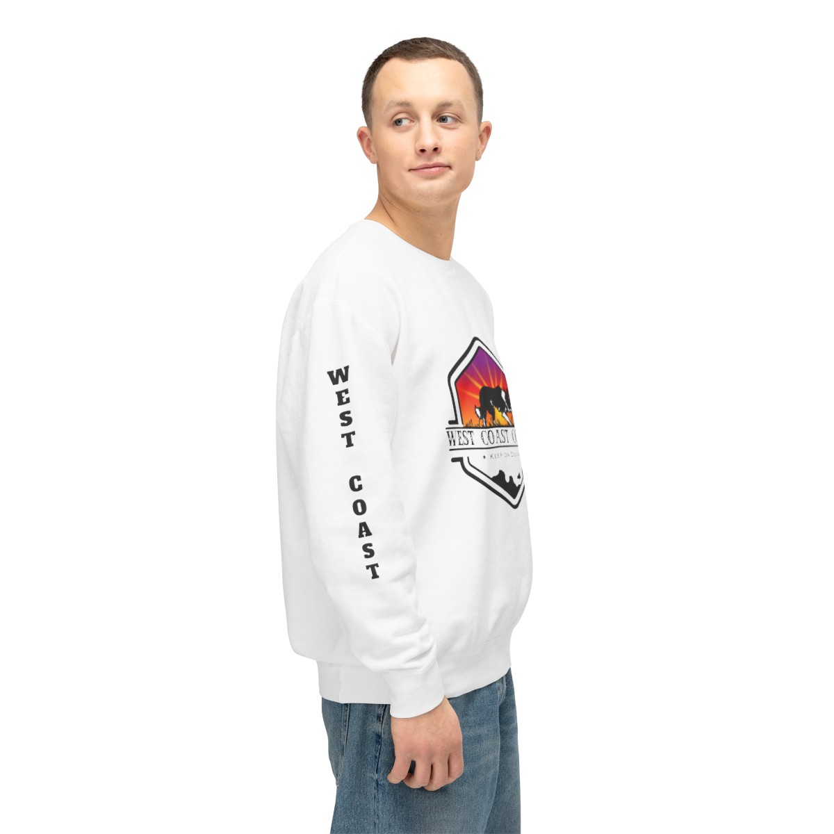 Unisex Lightweight Crewneck Sweatshirt - Image 9