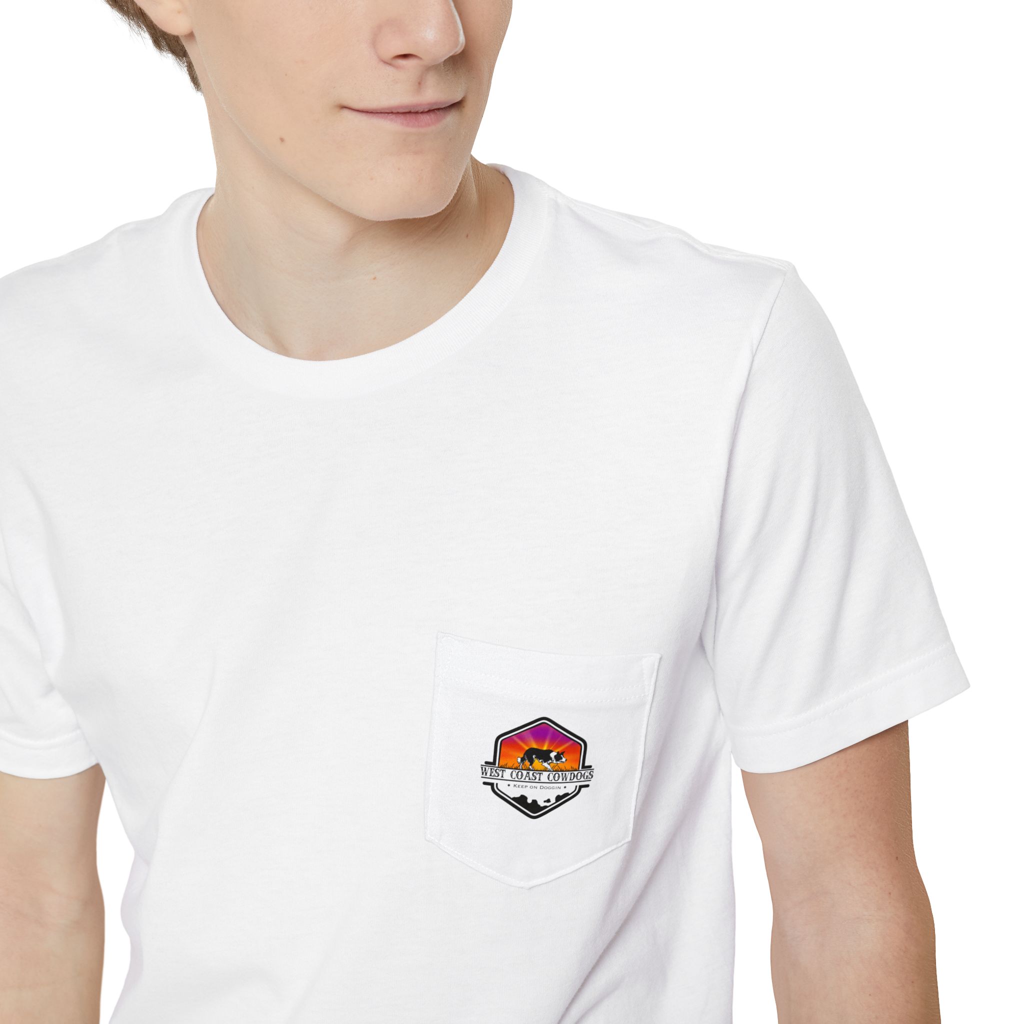 Unisex Pocket T-shirt - Image 17