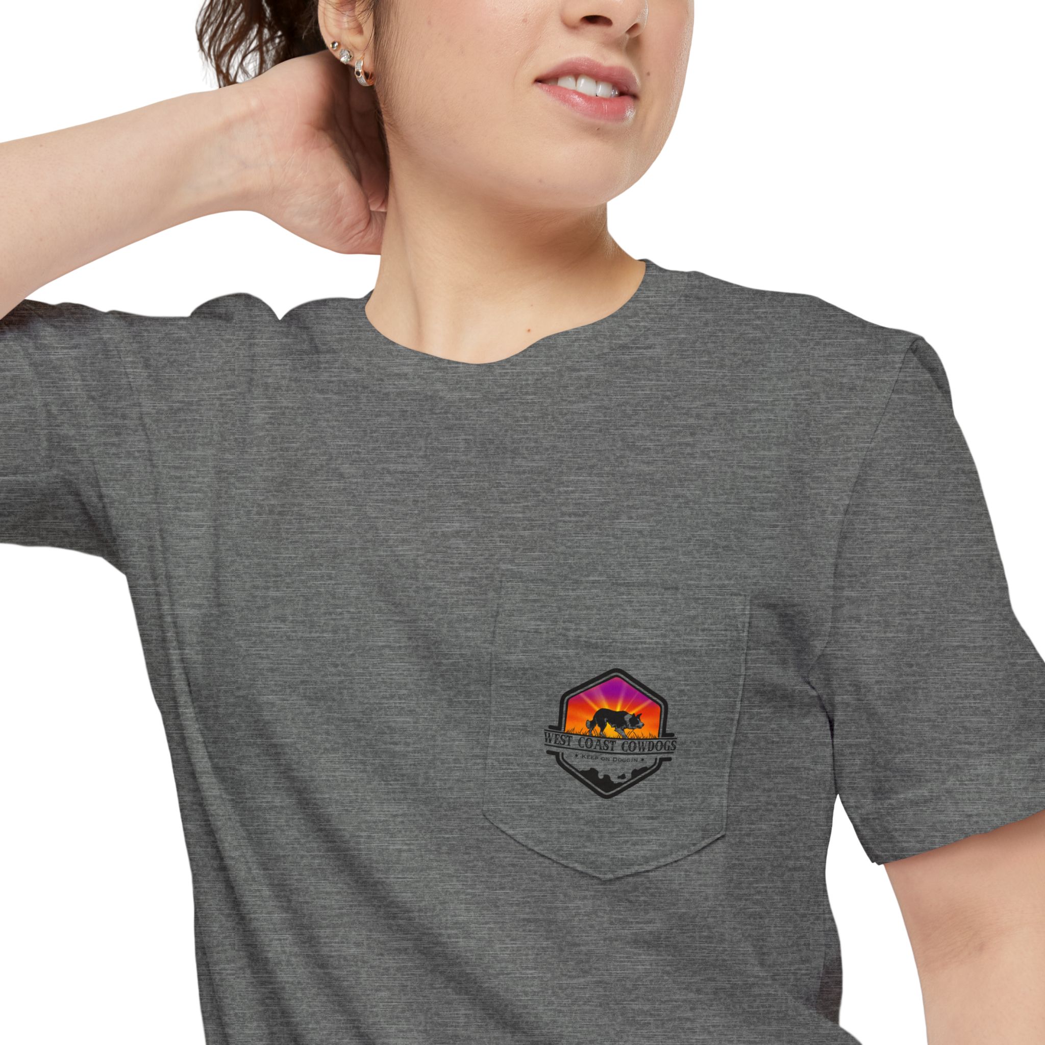 Unisex Pocket T-shirt - Image 5