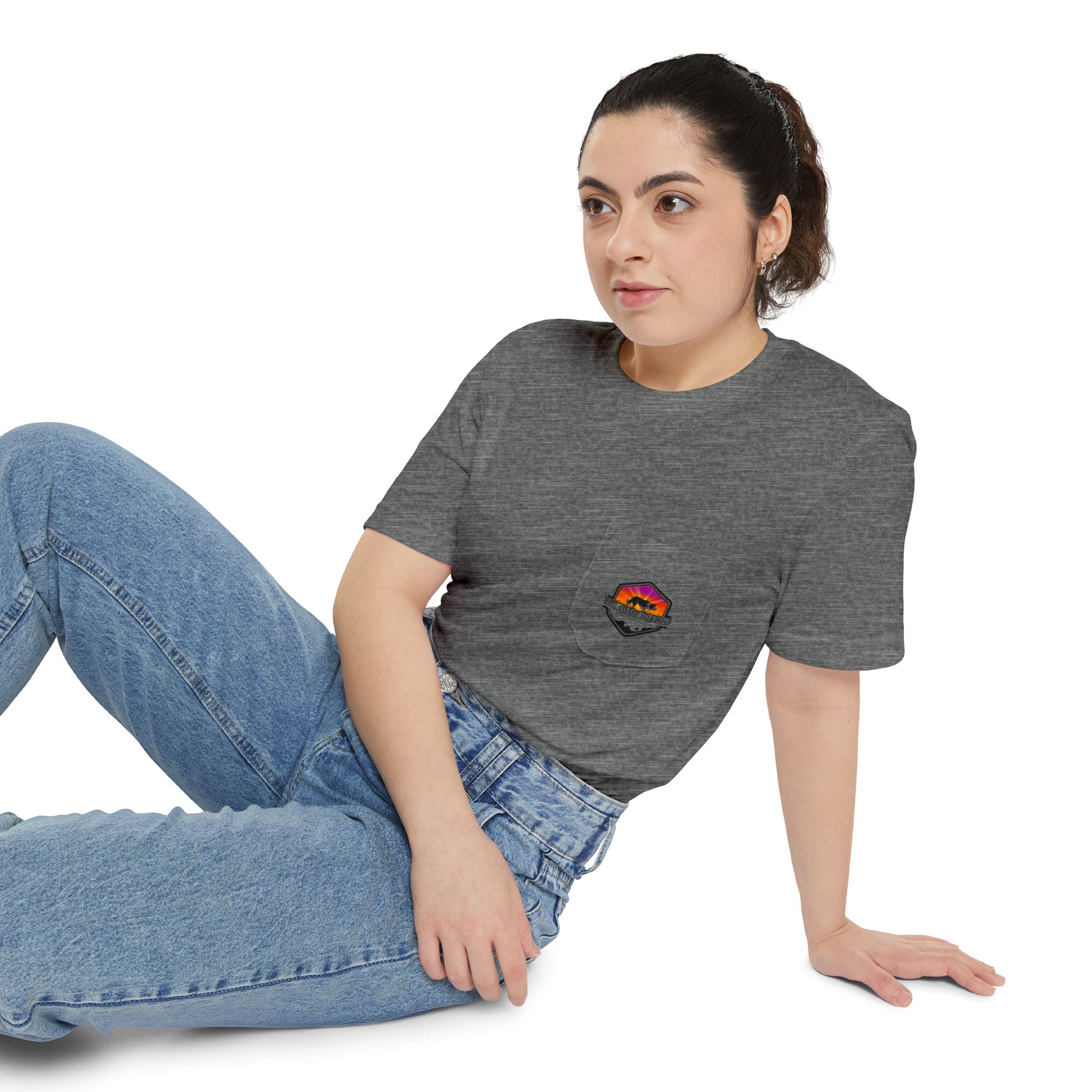Unisex Pocket T-shirt - Image 9