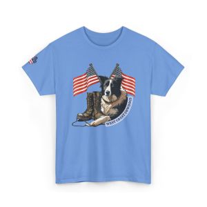 Boots & two flags w/banner