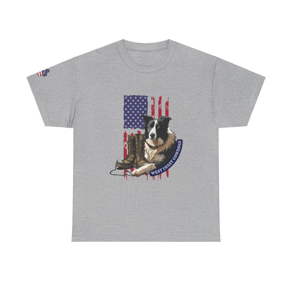 Boot & Flag w/Banner