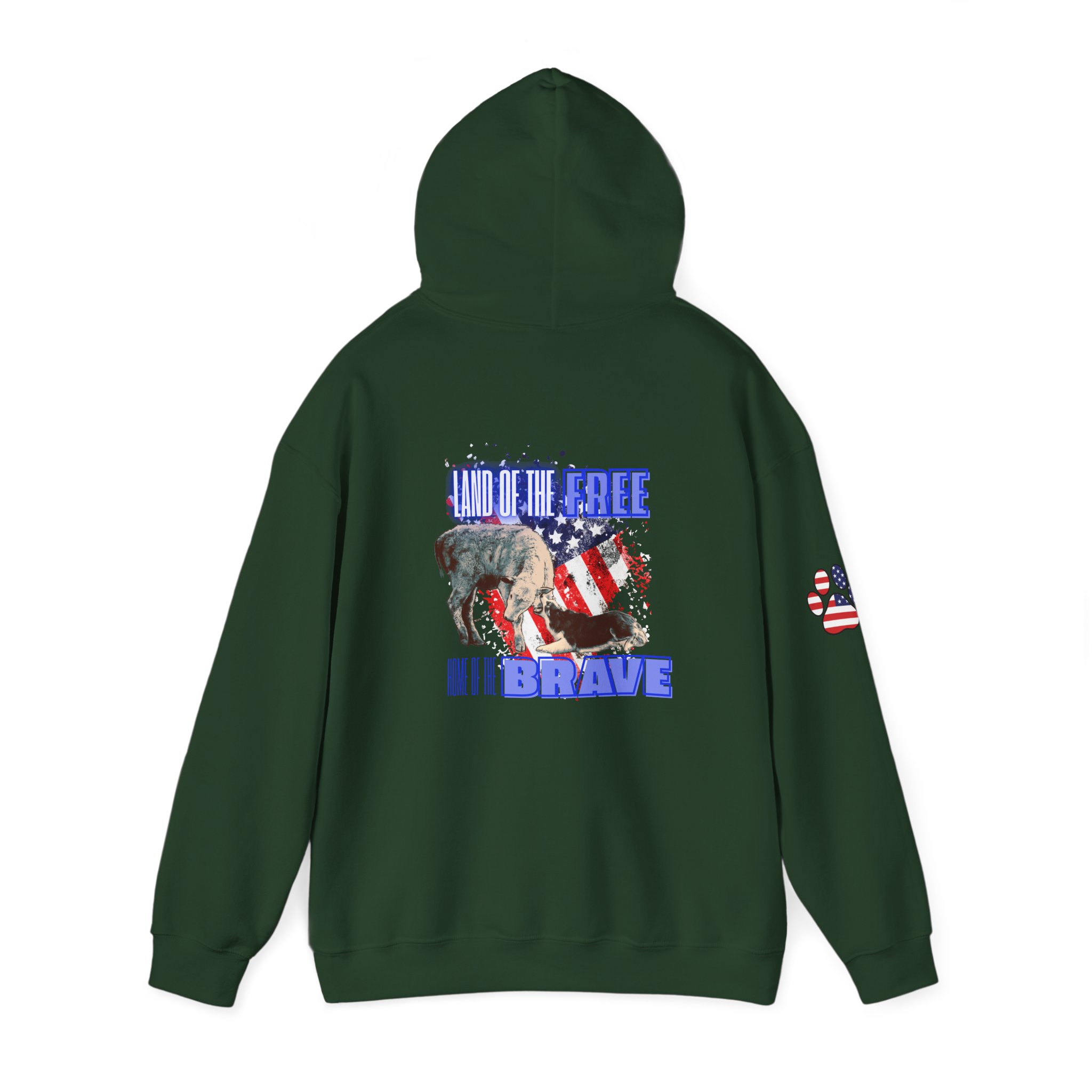 Land Of The Free- Unisex Heavy Blendâ„¢ Hooded Sweatshirt - Image 25