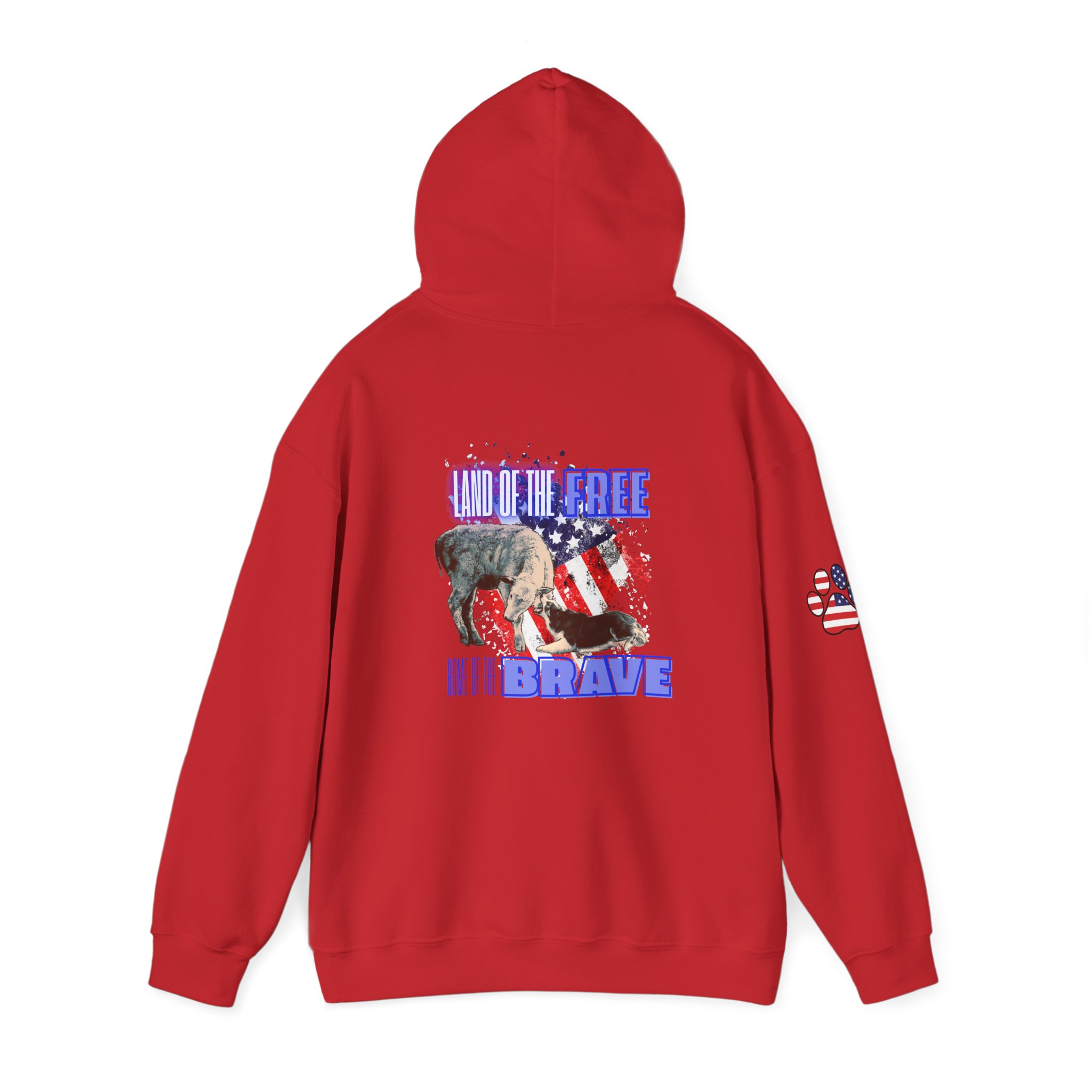Land Of The Free- Unisex Heavy Blendâ„¢ Hooded Sweatshirt - Image 41