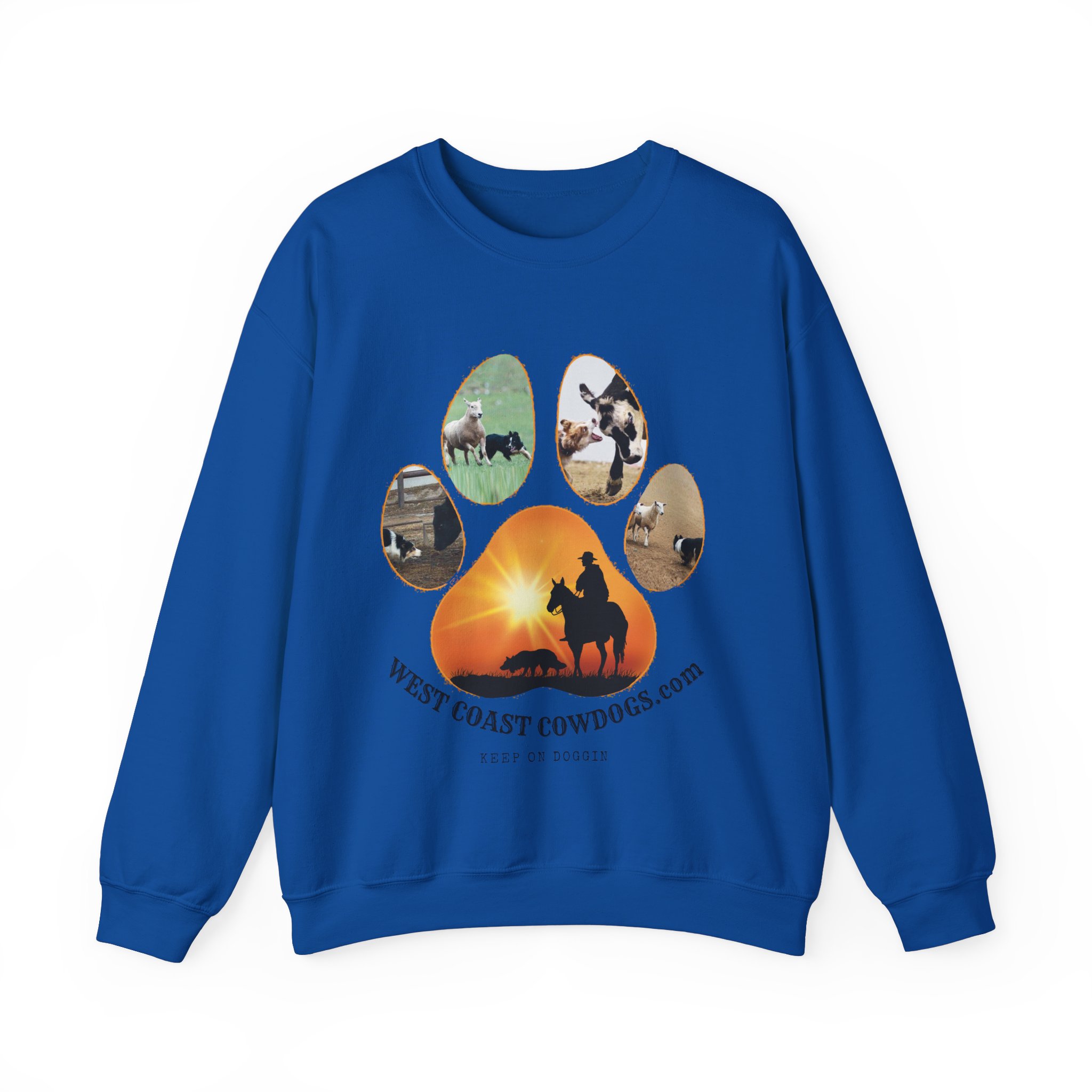 Working Paw- Unisex Heavy Blendâ„¢ Crewneck Sweatshirt - Image 45
