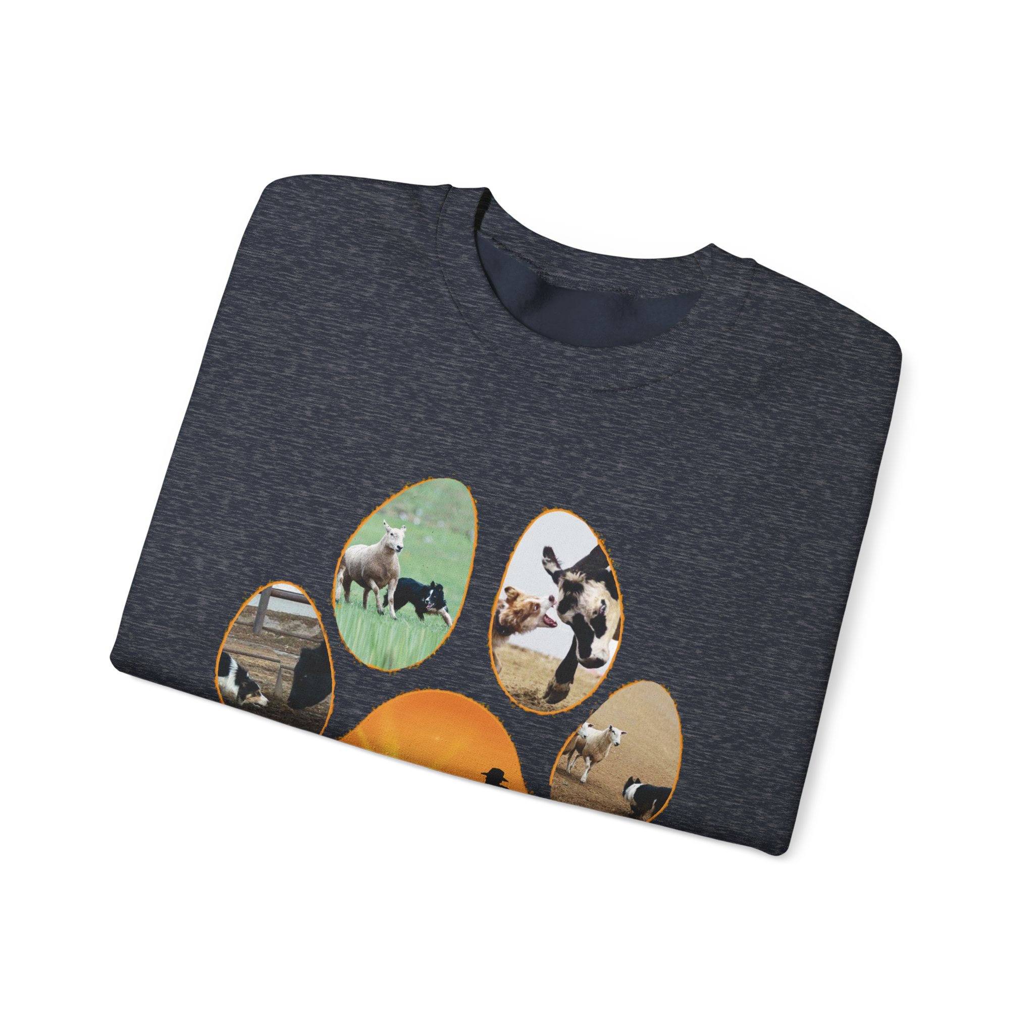 Working Paw- Unisex Heavy Blendâ„¢ Crewneck Sweatshirt - Image 35