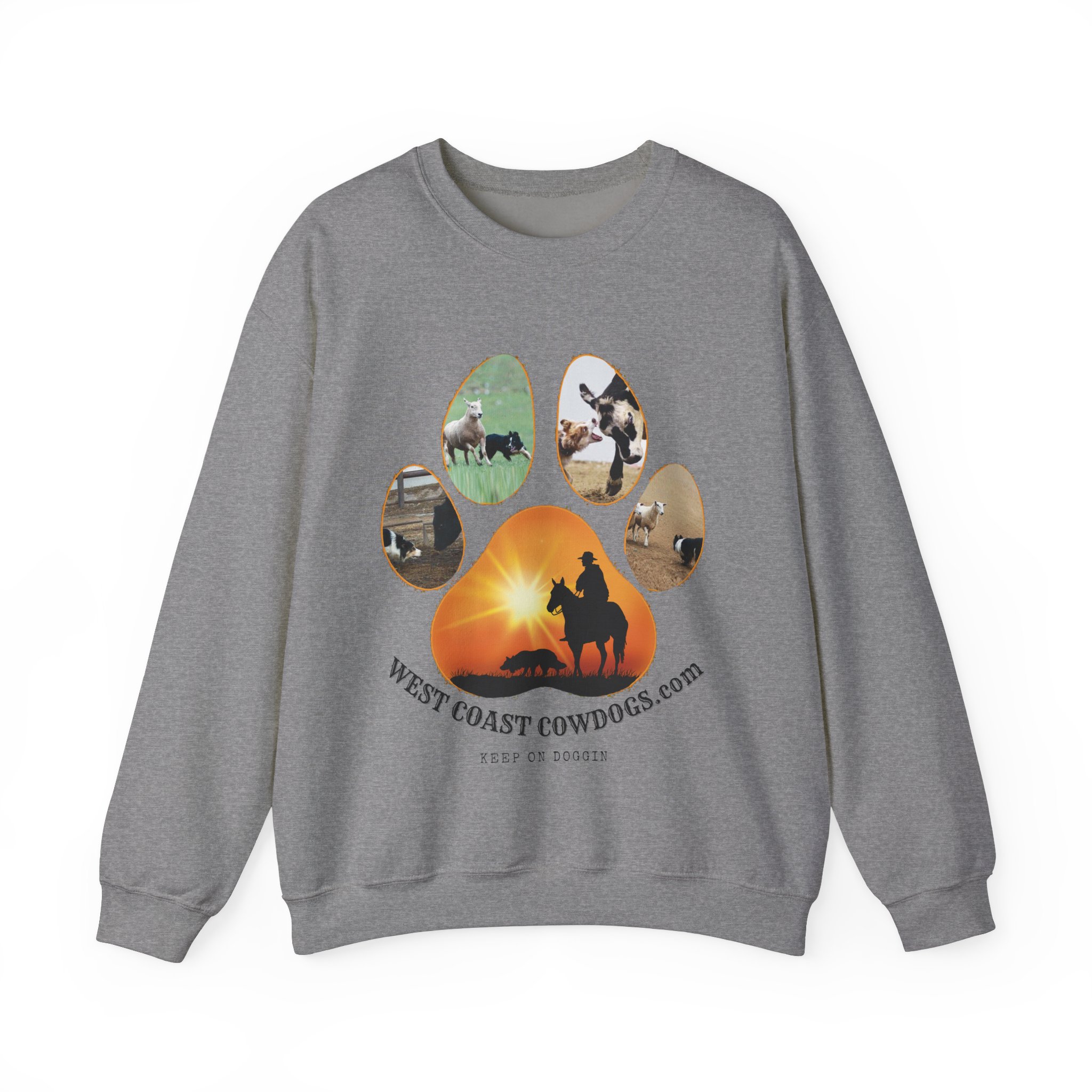 Working Paw- Unisex Heavy Blendâ„¢ Crewneck Sweatshirt - Image 21