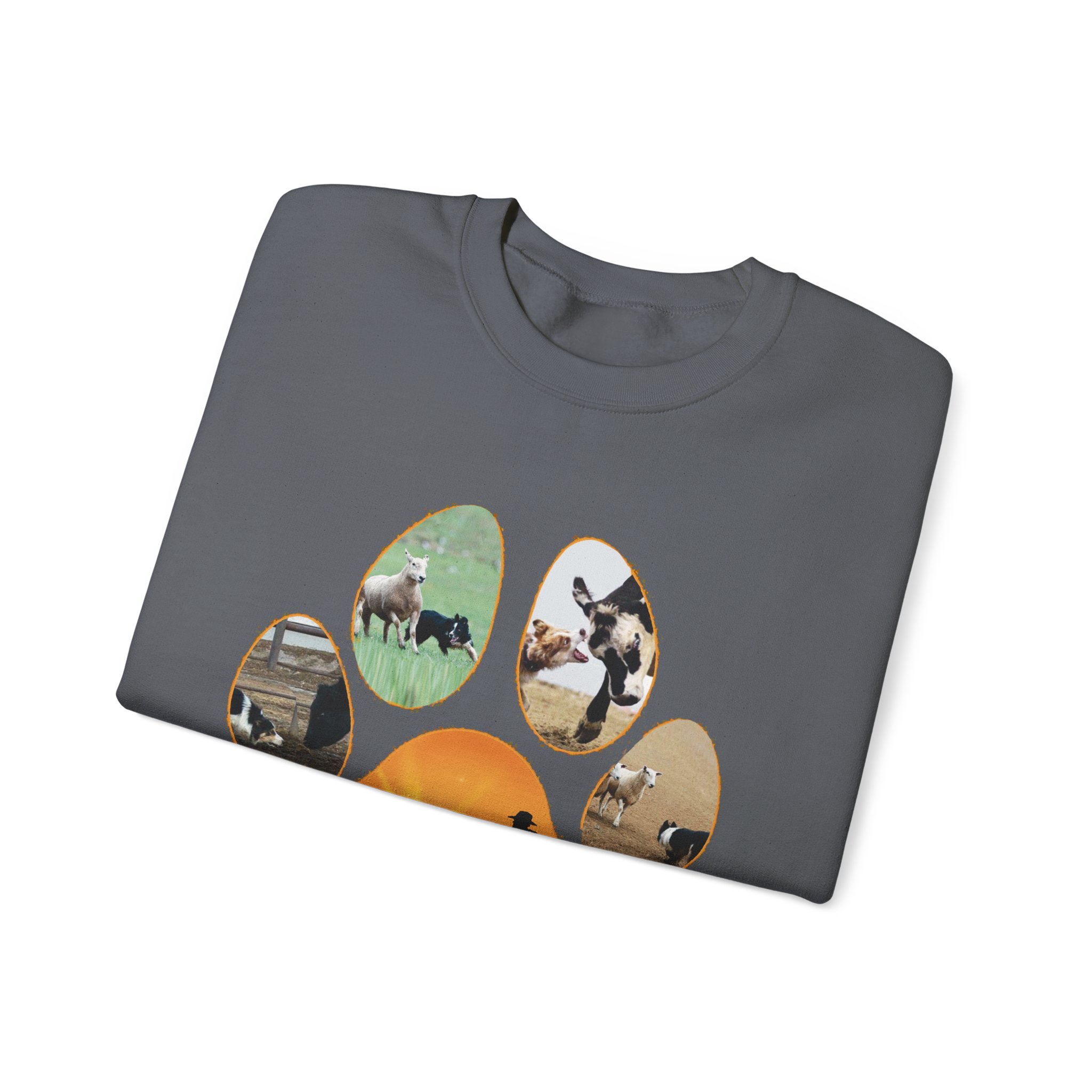 Working Paw- Unisex Heavy Blendâ„¢ Crewneck Sweatshirt - Image 43