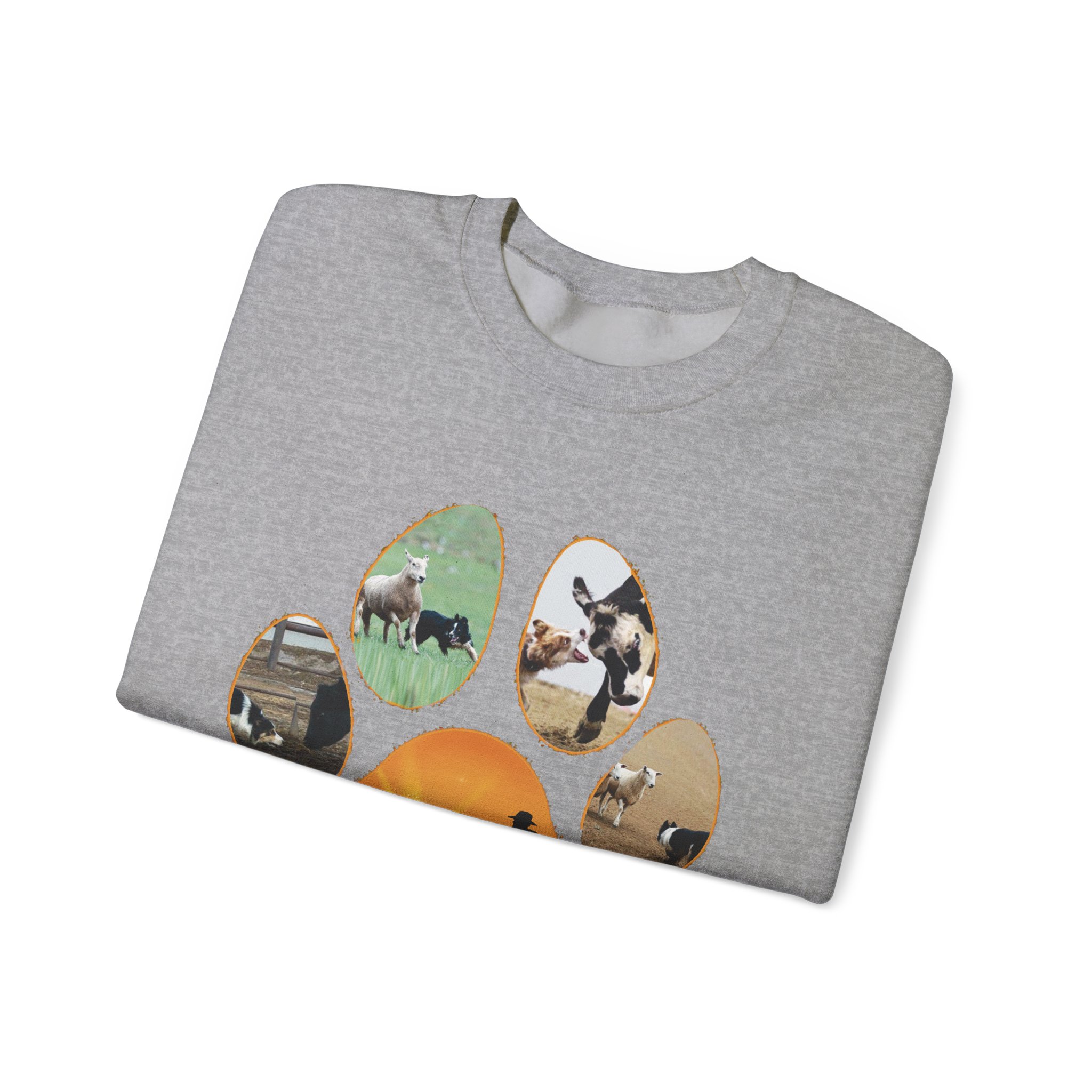 Working Paw- Unisex Heavy Blendâ„¢ Crewneck Sweatshirt - Image 15