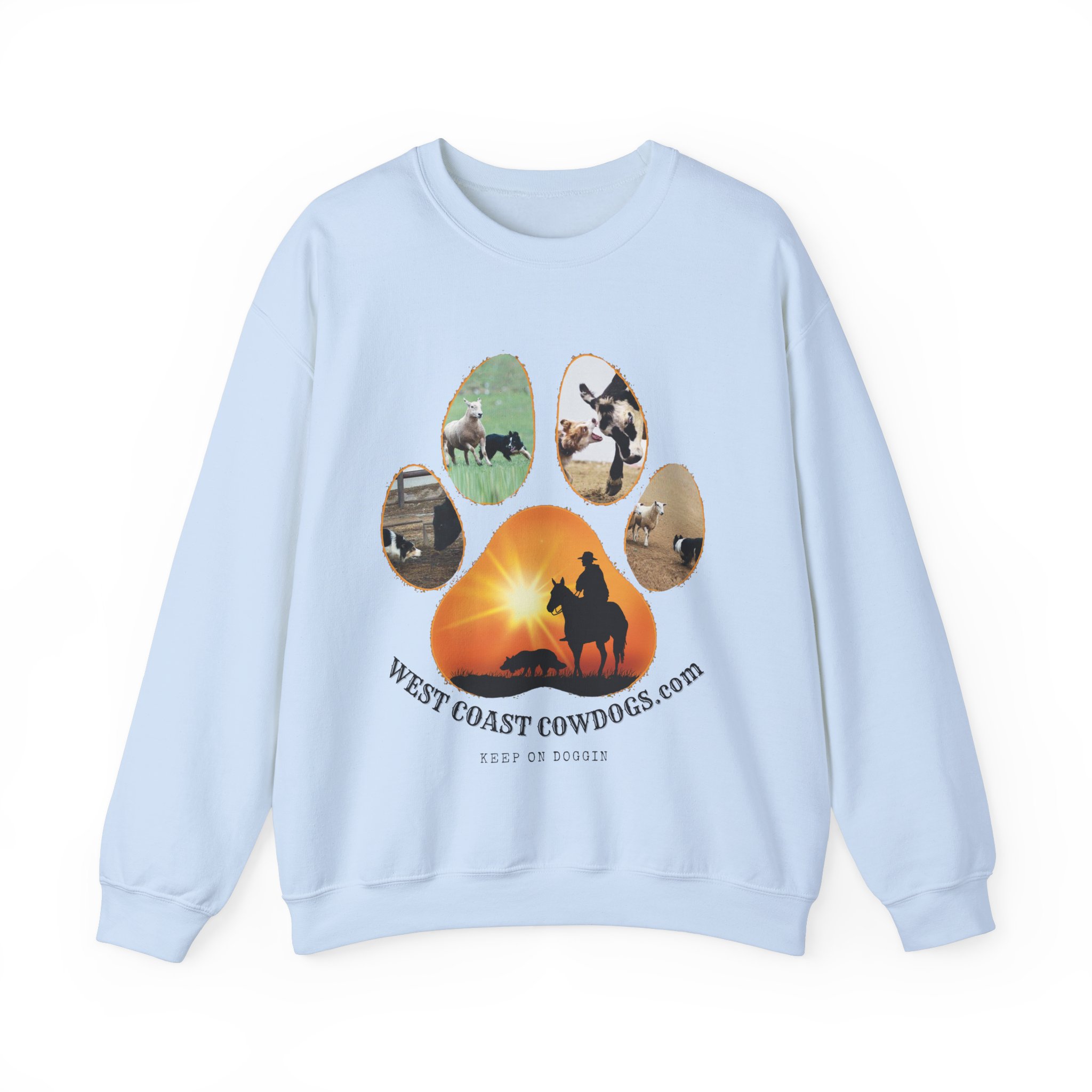 Working Paw- Unisex Heavy Blendâ„¢ Crewneck Sweatshirt - Image 29