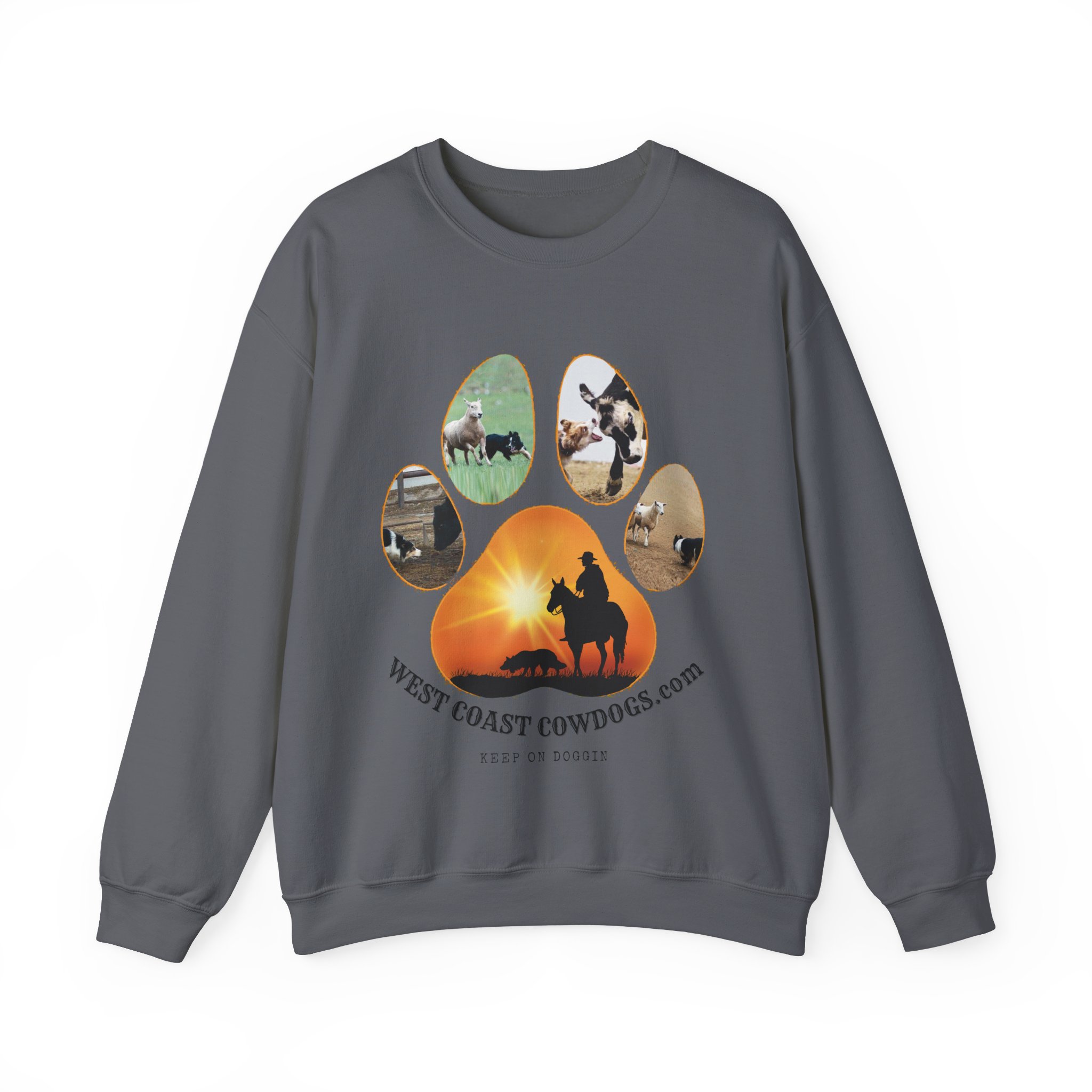 Working Paw- Unisex Heavy Blendâ„¢ Crewneck Sweatshirt - Image 41