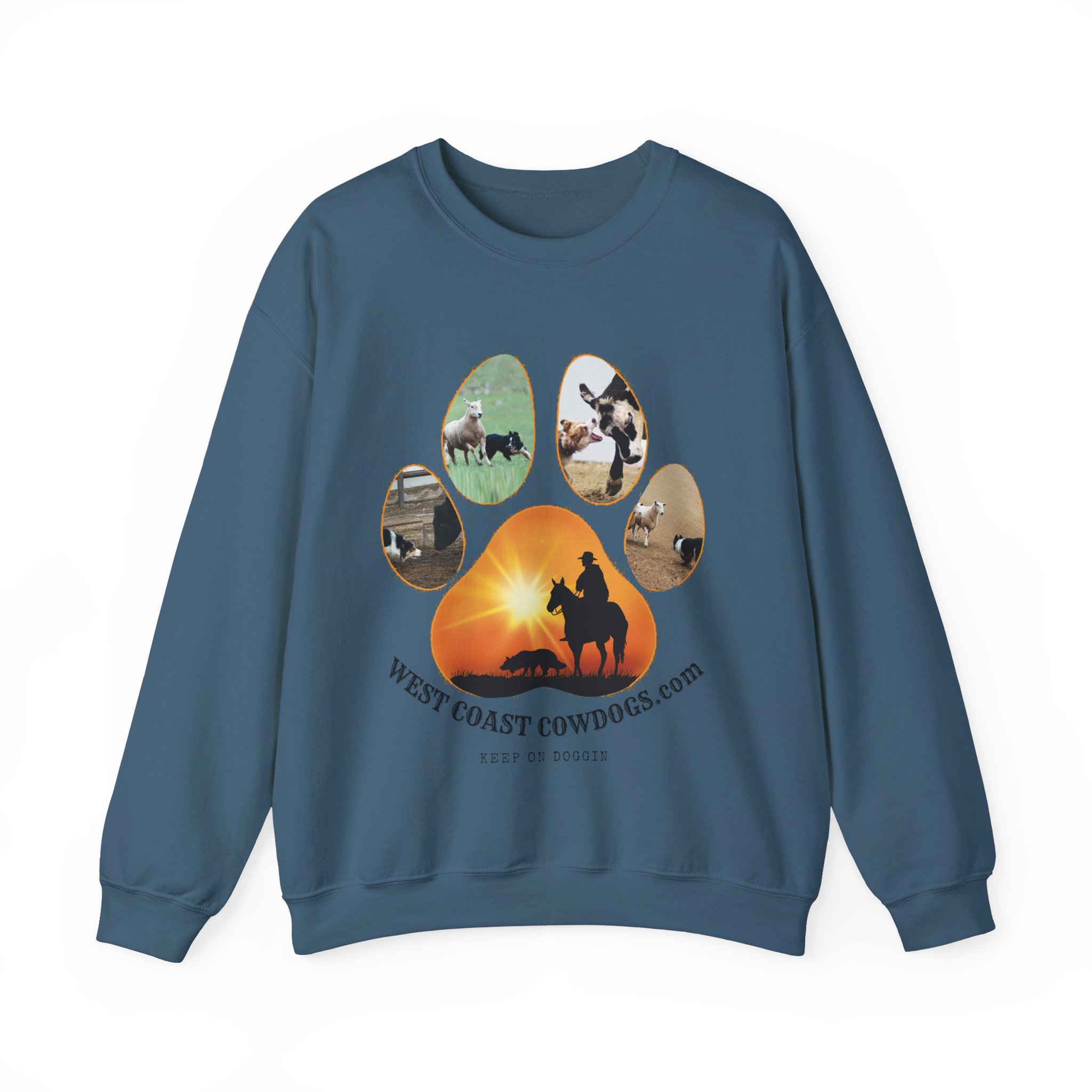 Working Paw- Unisex Heavy Blendâ„¢ Crewneck Sweatshirt - Image 37