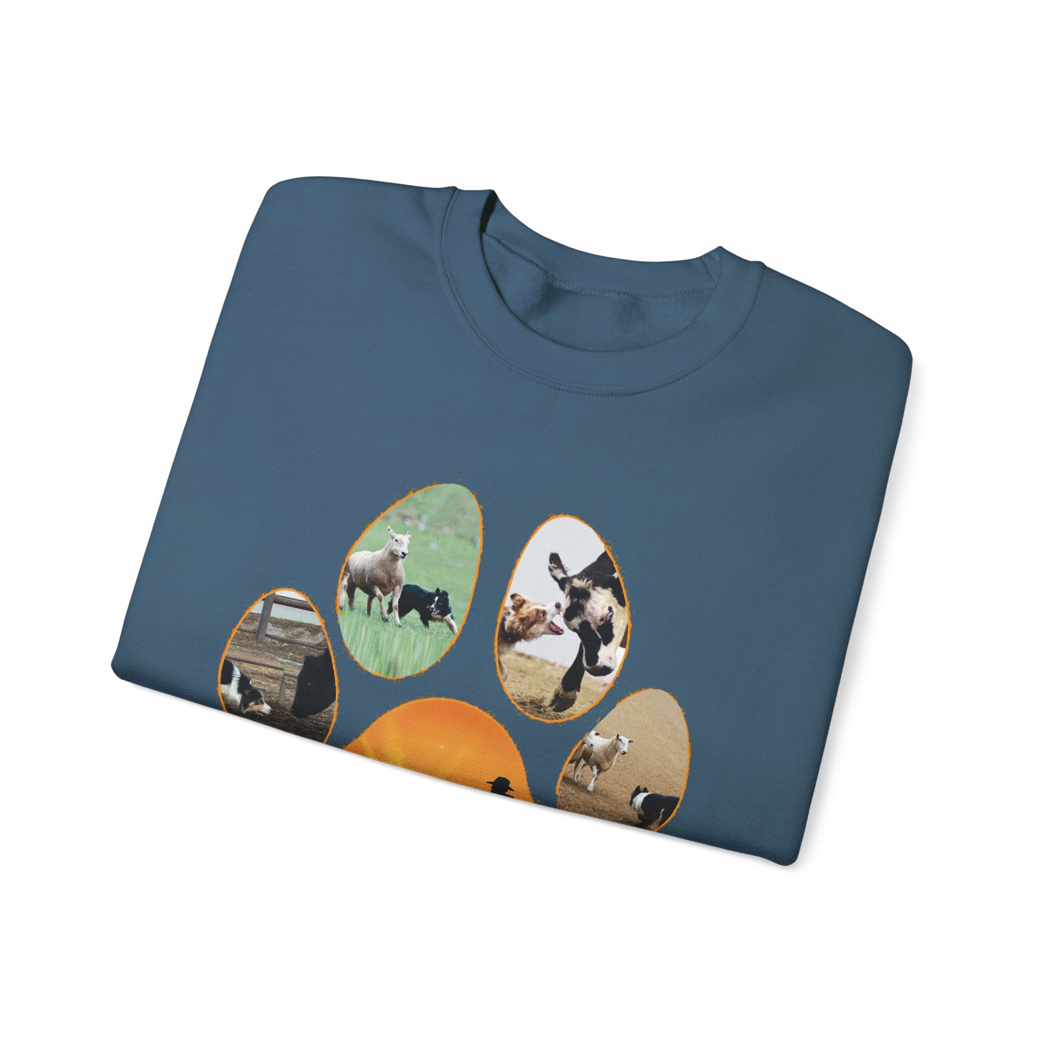 Working Paw- Unisex Heavy Blendâ„¢ Crewneck Sweatshirt - Image 39