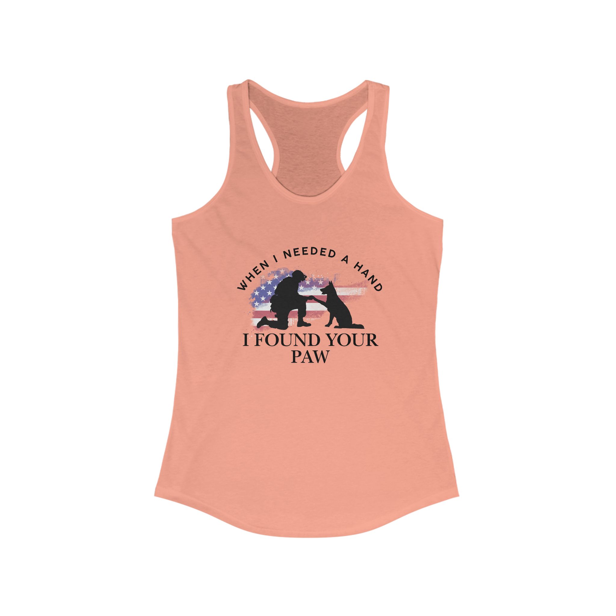 Women's Racerback Tank Top, Inspirational Animal Lover Shirt, Summer Workout Tee, Gift for Pet Owners, Cute Fitness Apparel - Image 5