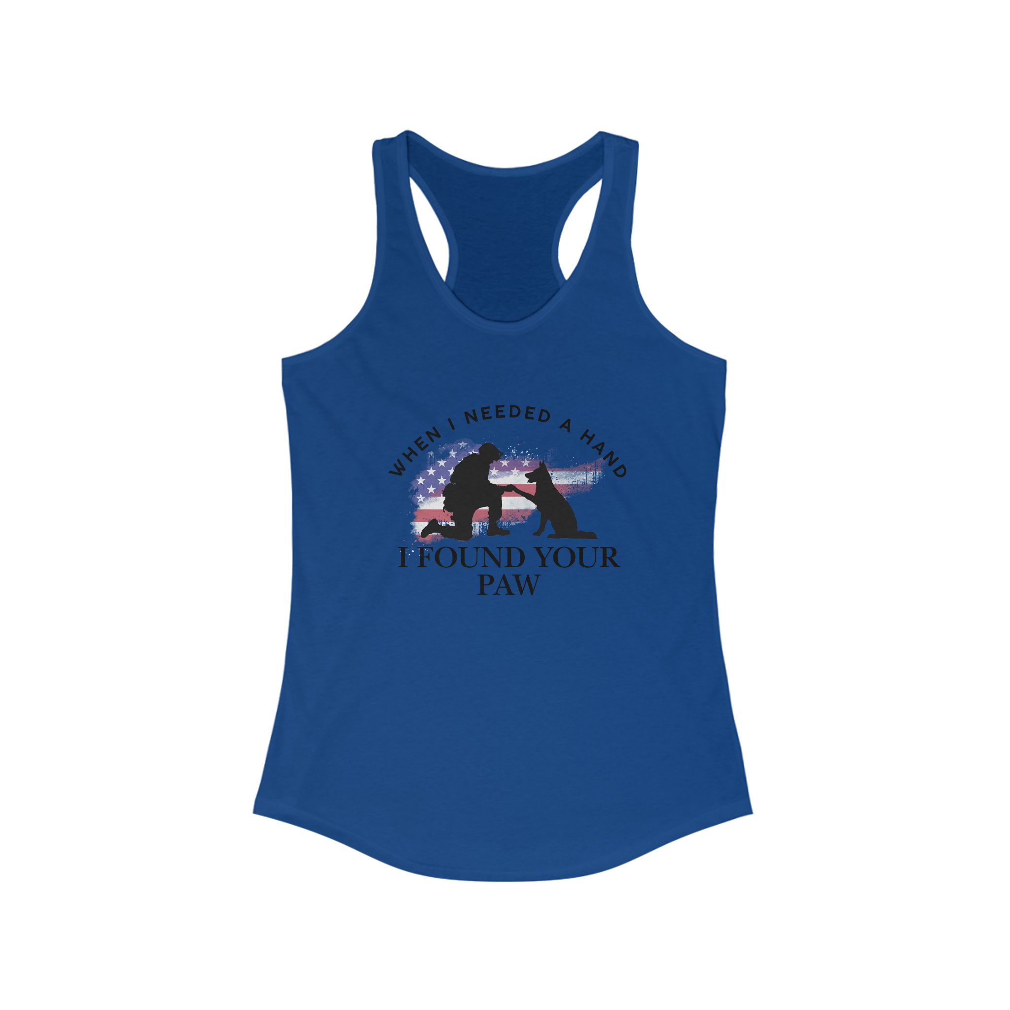 Women's Racerback Tank Top, Inspirational Animal Lover Shirt, Summer Workout Tee, Gift for Pet Owners, Cute Fitness Apparel - Image 17