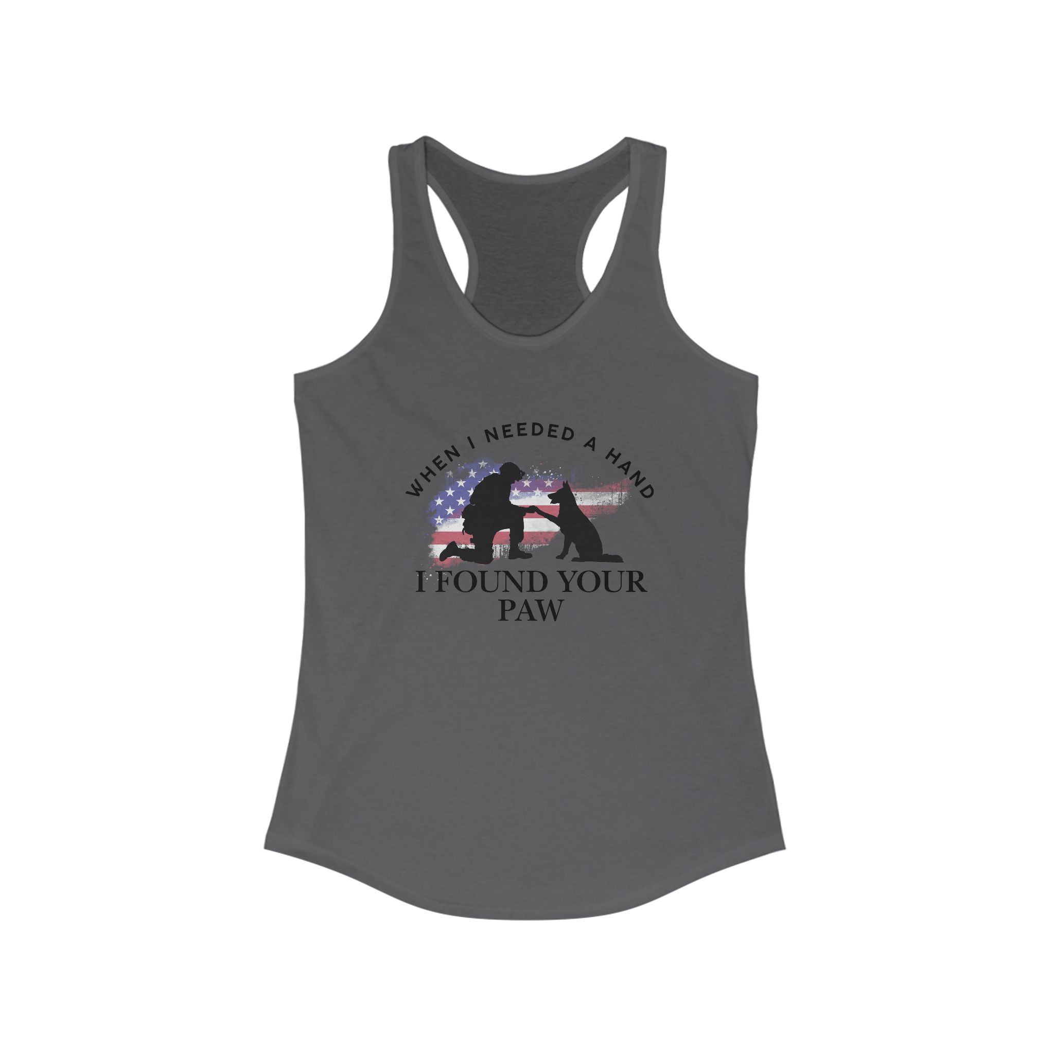 Women's Racerback Tank Top, Inspirational Animal Lover Shirt, Summer Workout Tee, Gift for Pet Owners, Cute Fitness Apparel - Image 19