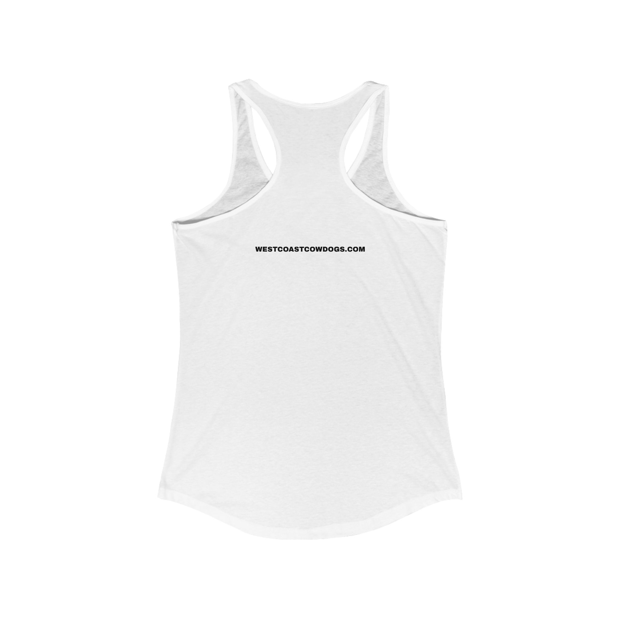 Women's Racerback Tank Top, Inspirational Animal Lover Shirt, Summer Workout Tee, Gift for Pet Owners, Cute Fitness Apparel - Image 2